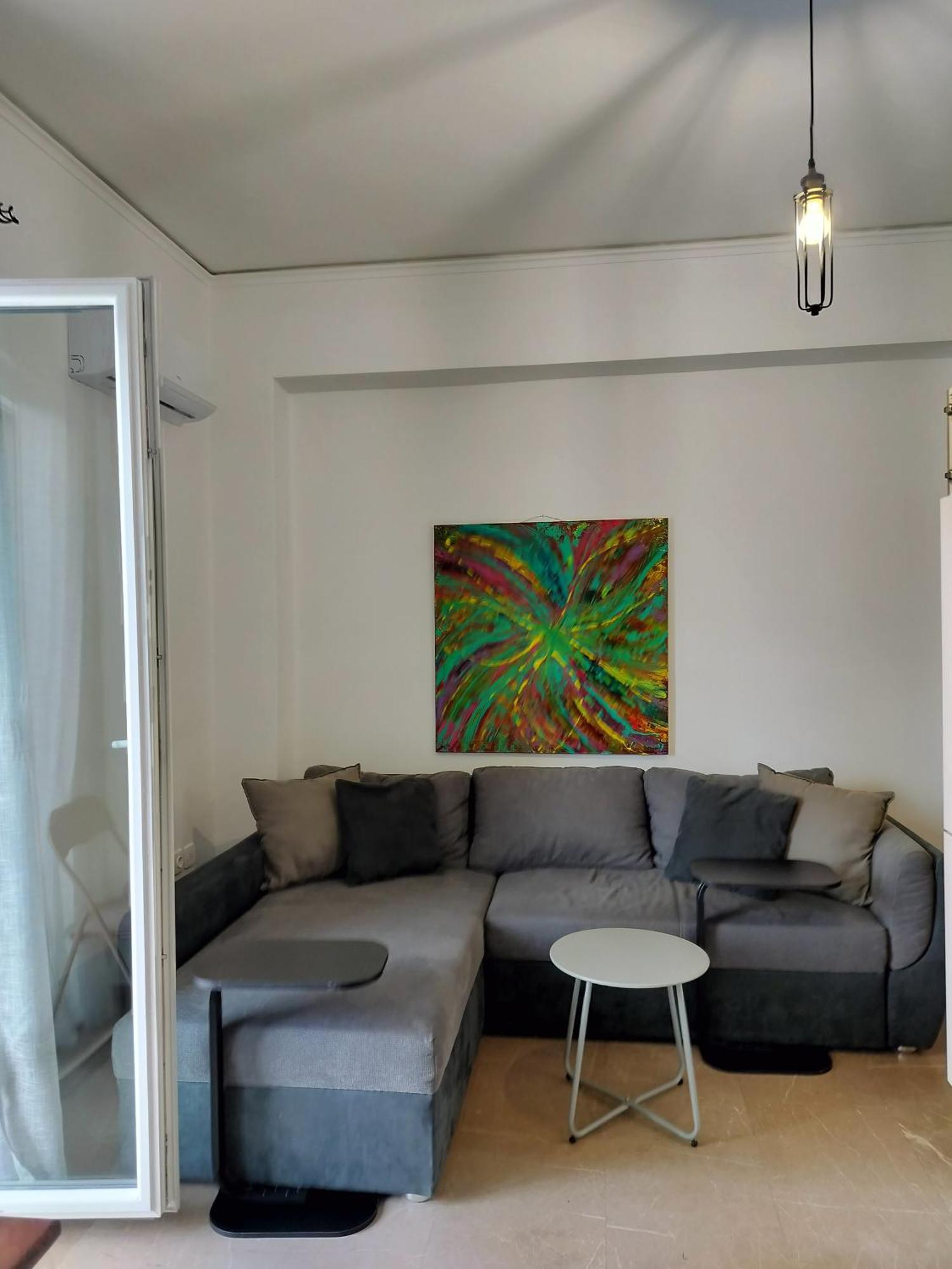 Cozy Central Flat In Pyrgos Near Olympia Exterior foto